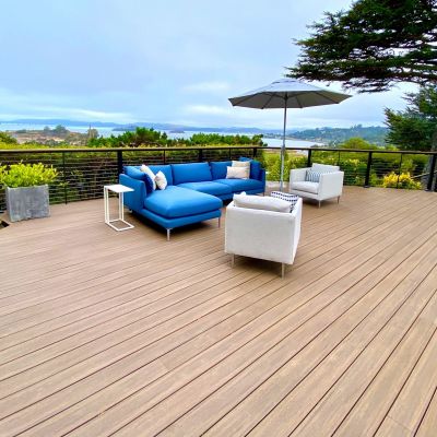 Timbertech deck and railing