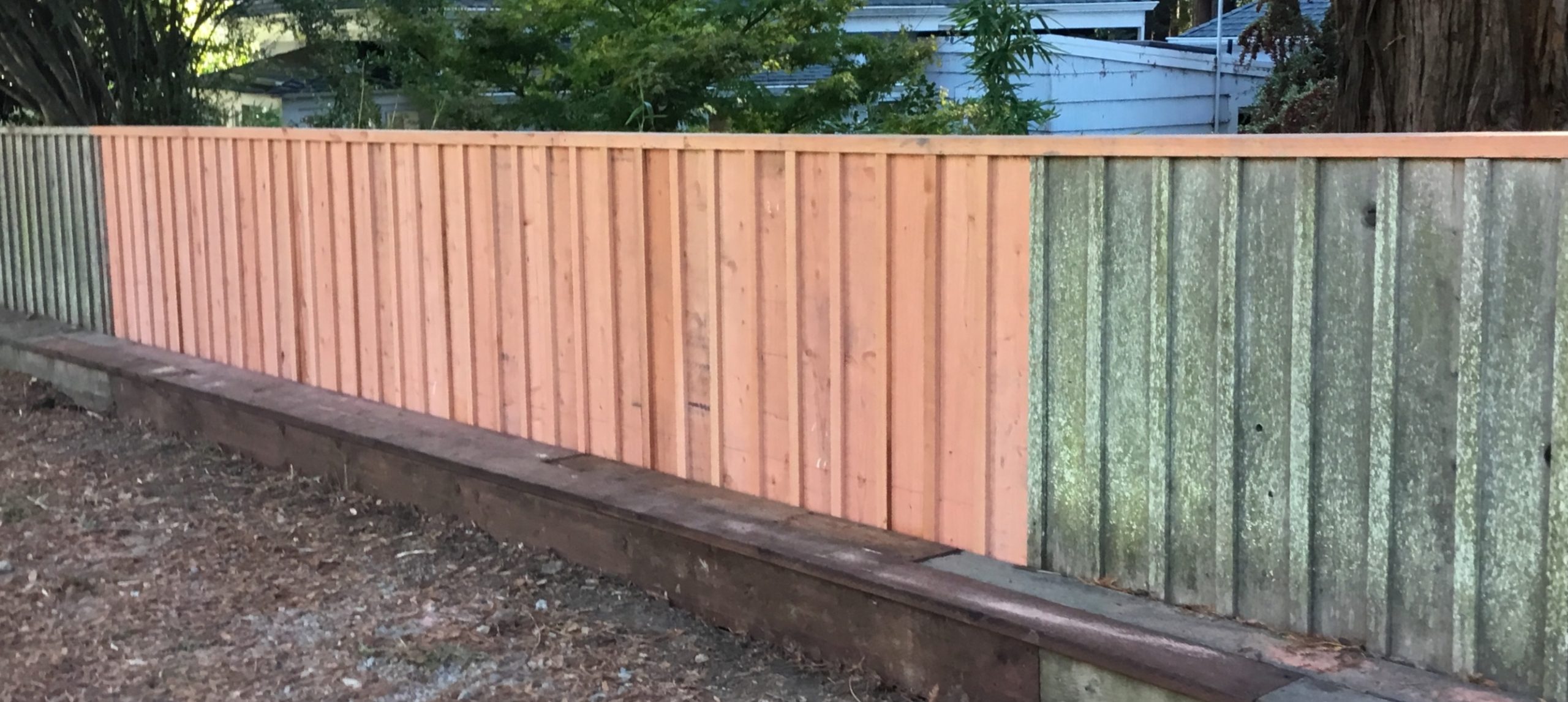 Storm Damage Fence Contractor in San Rafael Clough Construction