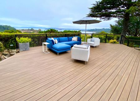 Timbertech deck and railing